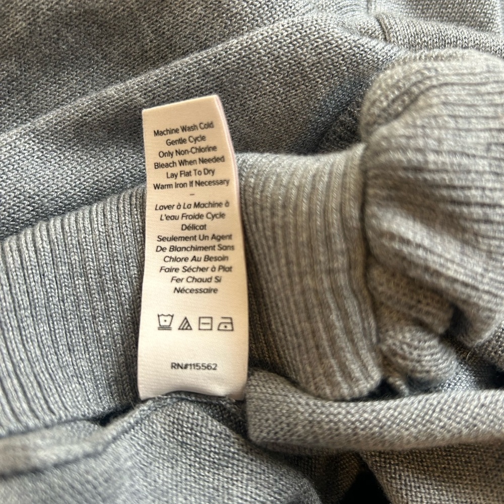 Cinq A Sept Tous Les Jours Gaetana Silk Cashmere Ruffle Trim Cardigan Sweater XS - Picture 7 of 8